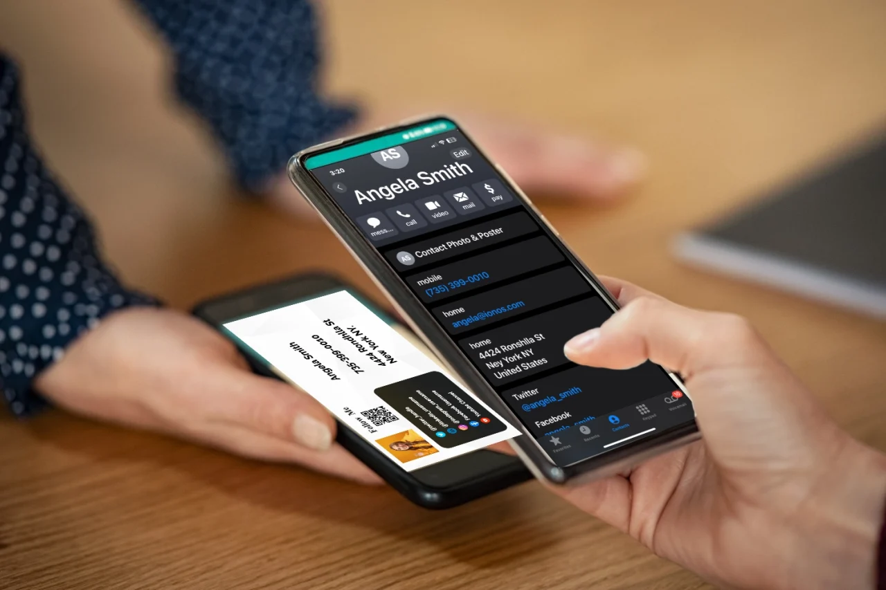 Business Card QR Code